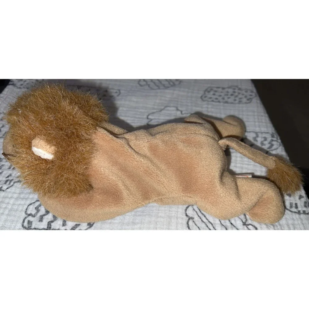 TY Roary The Lion The Beanie Babies Collection No Swing Tag